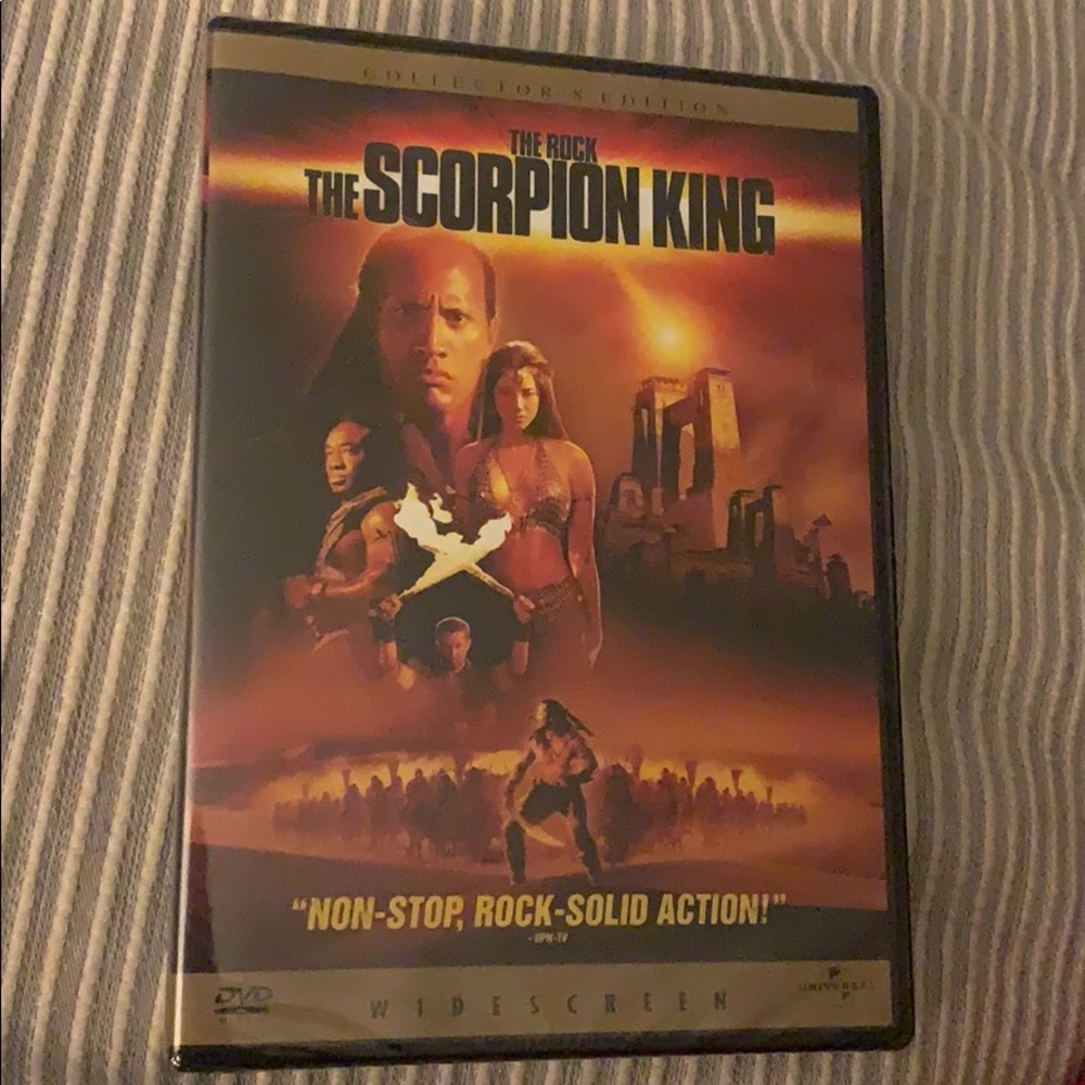 The Scorpion King DVD | The Rock & Kelly Hu